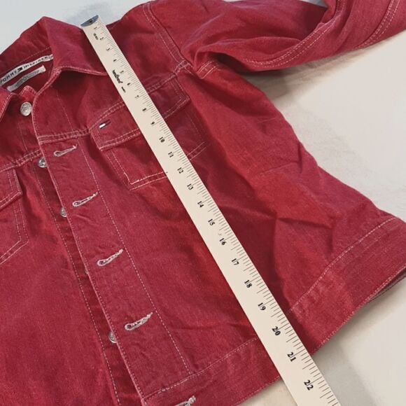 Tommy Hilfiger Pink Jean Jacket - Picture 9 of 11